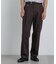 NewOnTrousers ウォッシュサテンWide テーパー