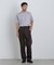 NewOnTrousers ウォッシュサテンWide テーパー