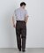 NewOnTrousers ウォッシュサテンWide テーパー
