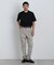 NewOnTrousers フェードサテンSlim テーパー