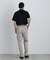 NewOnTrousers フェードサテンSlim テーパー