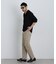 NewOnTrousers フェードサテンSlim テーパー