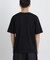 切替チェックニットTシャツ 半袖