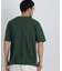 切替チェックニットTシャツ 半袖