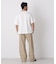 USAコットン×COOLMAX(R)ワイドTシャツ 半袖