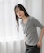 WEB限定／タックアシメフライスカットデザイントップス