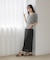 WEB限定／タックアシメフライスカットデザイントップス