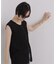 前後2way楊柳ライクニット多ボタンノースリーブトップス(セットアップ可)