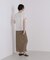 楊柳ライクニットタイトスカート(セットアップ可)