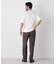 リブボーダーポケットTシャツ 半袖