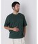 リブボーダーポケットTシャツ 半袖