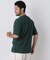 リブボーダーポケットTシャツ 半袖