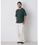 リブボーダーポケットTシャツ 半袖