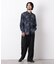 EDITORIAL PRINT レギュラーカラーシャツ
