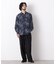 EDITORIAL PRINT レギュラーカラーシャツ