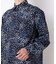 EDITORIAL PRINT レギュラーカラーシャツ