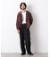 ｢OtoNANO｣大人のワイドパンツ TRクリアツイルワイドイージーパンツ