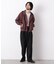 ｢OtoNANO｣大人のワイドパンツ TRクリアツイルワイドイージーパンツ