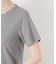 ラメリブカットクルーネックTシャツ