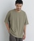 USAコットン×COOLMAX(R) ワッフルワイドTシャツ半袖