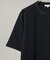 NORMANBROS／ショート丈ワッフルヘンリーネックTシャツ 半袖