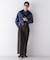 ｢James Fabric｣ ボクシークロップドシャツブルゾン