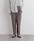 パウダーツイルイージーテーパードパンツ(セットアップ可)