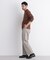 「FORMAL JERSEY」モックネックカットソー長袖
