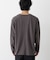 「surplus」デザインヘンリーネックTシャツ 長袖