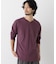 「surplus」デザインヘンリーネックTシャツ 長袖