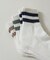 Healthknit／シンカー2本ライン ソックス 3足SET