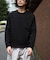 WEB限定／度詰めプレーティングクロップドTシャツ長袖
