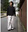 WEB限定／度詰めプレーティングクロップドTシャツ長袖