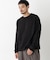 WEB限定／度詰めプレーティングクロップドTシャツ長袖