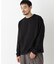 WEB限定／度詰めプレーティングクロップドTシャツ長袖