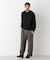 WEB限定／度詰めプレーティングクロップドTシャツ長袖