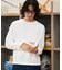 WEB限定／度詰めプレーティングクロップドTシャツ長袖