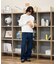 WEB限定／度詰めプレーティングクロップドTシャツ長袖