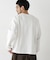 WEB限定／度詰めプレーティングクロップドTシャツ長袖