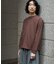 WEB限定／度詰めプレーティングクロップドTシャツ長袖