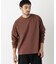 WEB限定／度詰めプレーティングクロップドTシャツ長袖