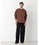 WEB限定／度詰めプレーティングクロップドTシャツ長袖