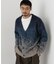 モヘヤライクパターンカーディガン