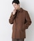 「NEW ON COAT」ウール／Nショートステンカラーコート