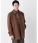 「NEW ON COAT」ウール／Nショートステンカラーコート