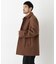 「NEW ON COAT」ウール／Nショートステンカラーコート