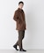 「NEW ON COAT」ウール／Nショートステンカラーコート