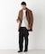 「NEW ON COAT」ウール／Nショートステンカラーコート