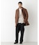 「NEW ON COAT」ウール／Nショートステンカラーコート