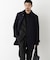 「NEW ON COAT」ウール／Nショートステンカラーコート